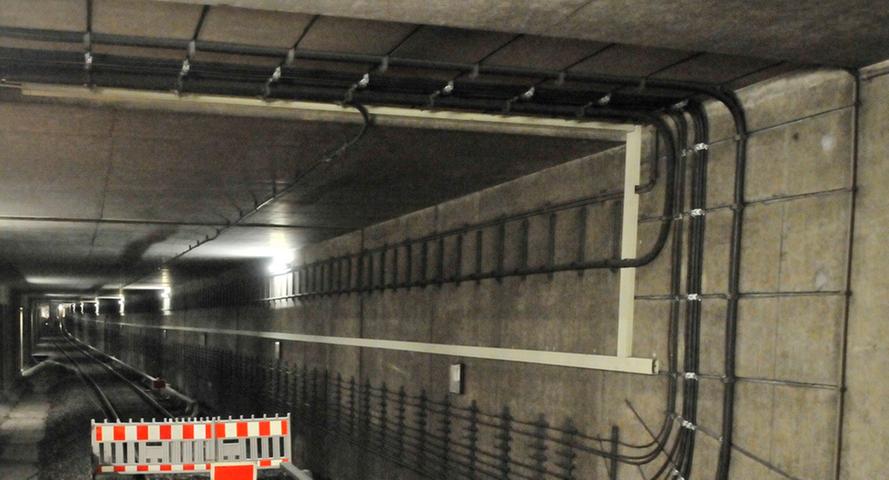 Arbeit im Untergrund: Sanierung der Nürnberger U-Bahn
