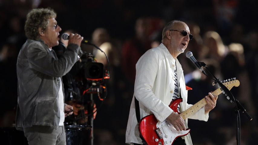 "The Who" lieferten eine Weltrekord verdächtige Performance bei der Abschlussfeier ab.