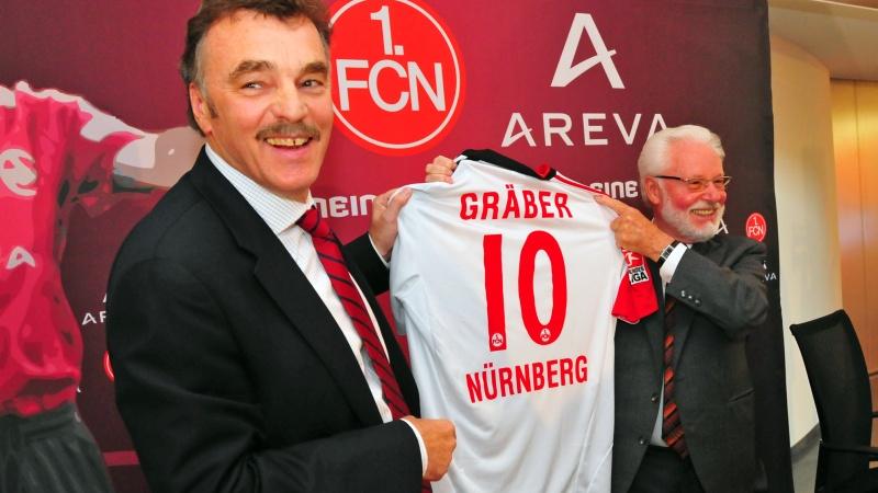 Ulrich Gräber (65), wohnhaft in Stuttgart und Wachenheim an der Weinstraße, ist ebenfalls Diplomingenieur. Als Vorsitzender der Geschäftsführung von Areva in Erlangen hatte er das vierjährige Engage­ment des Energie­konzerns als Haupt­sponsor in die We­ge geleitet.