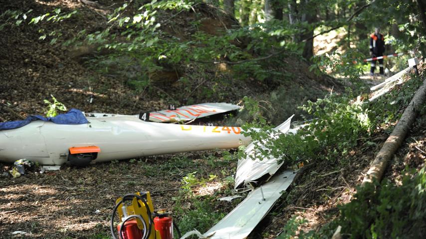 72-Jähriger kommt bei Segelflugzeugabsturz ums Leben