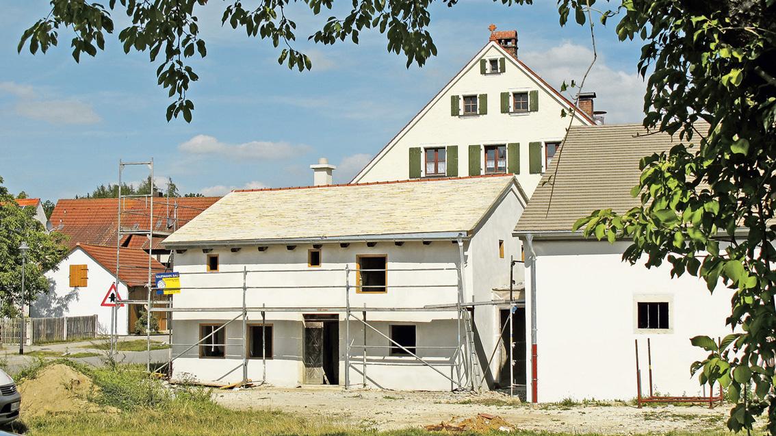 Weißlein-Anwesen in Graben aus Dornröschenschlaf erweckt Weißlein-Anwesen in Graben aus Dornröschenschlaf erweckt