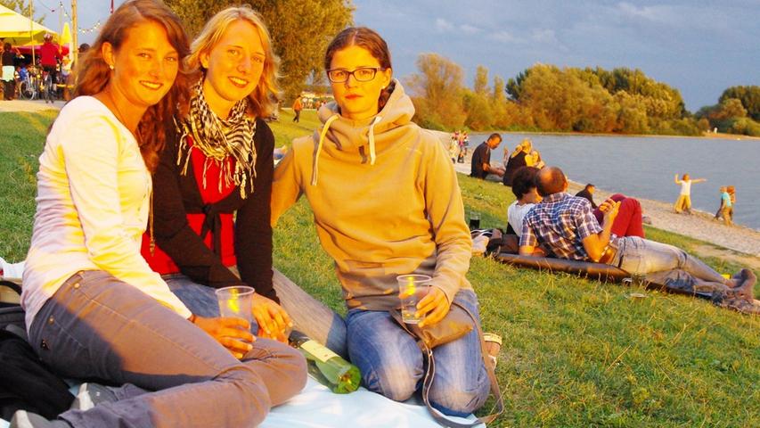 Diese jungen Frauen aus Unterfranken hatten bei einem „Mädelstreff“ im Seenland ein überraschend tolles Erlebnis.
