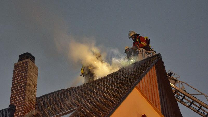 Böse Überraschung: Dachstuhlbrand in Buchenbühl