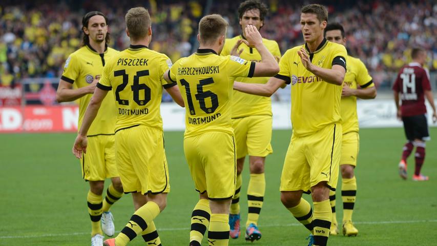 Der Club spielt stark auf beim 1:1 gegen Dortmund 