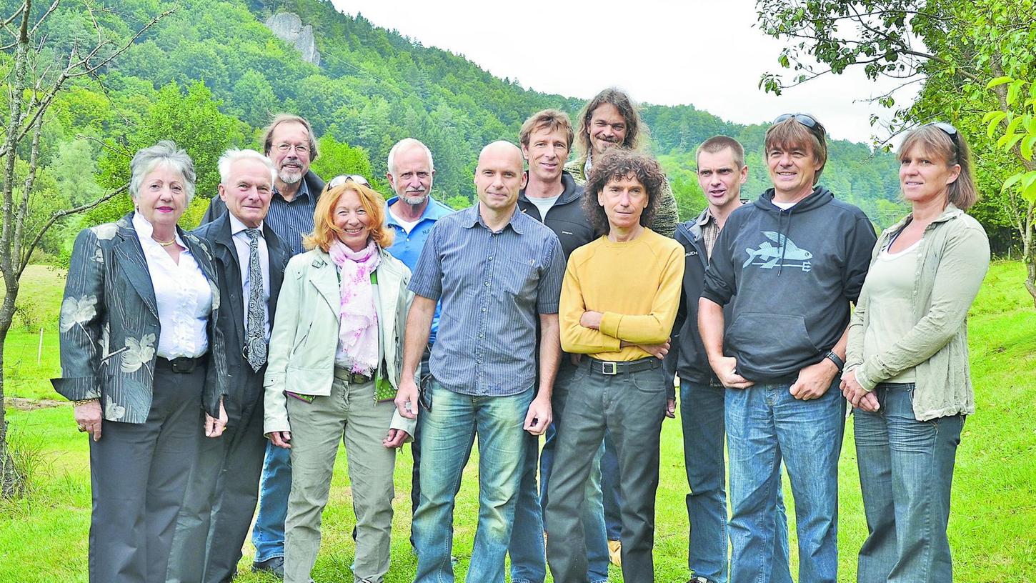 Gedenken unter dem Zehnerfelsen