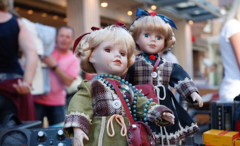 Puppen und Knöpfe in der Altstadt: Nürnberg trempelt 2012