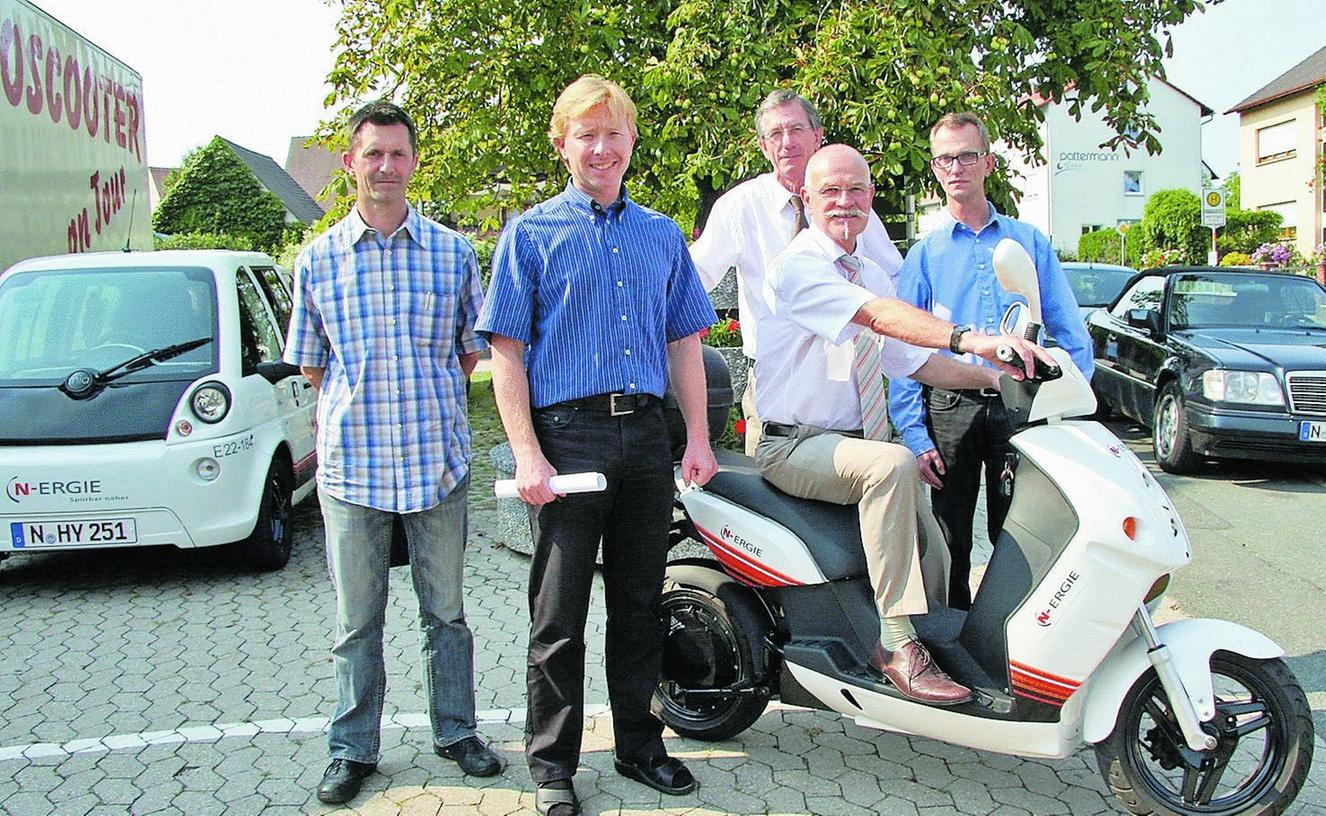 Puschendorf ist Test-Gemeinde für den Elektro-Roller