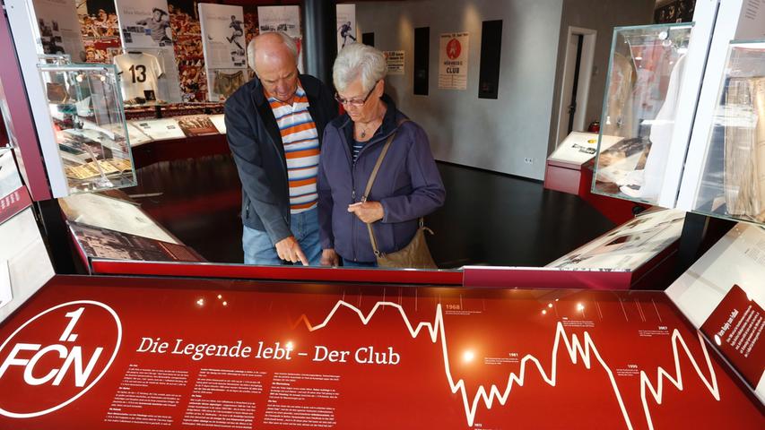 Wolfgang und Brigitte Rattler gehörten somit zu den ersten Gästen des Museums, ebenso wie...