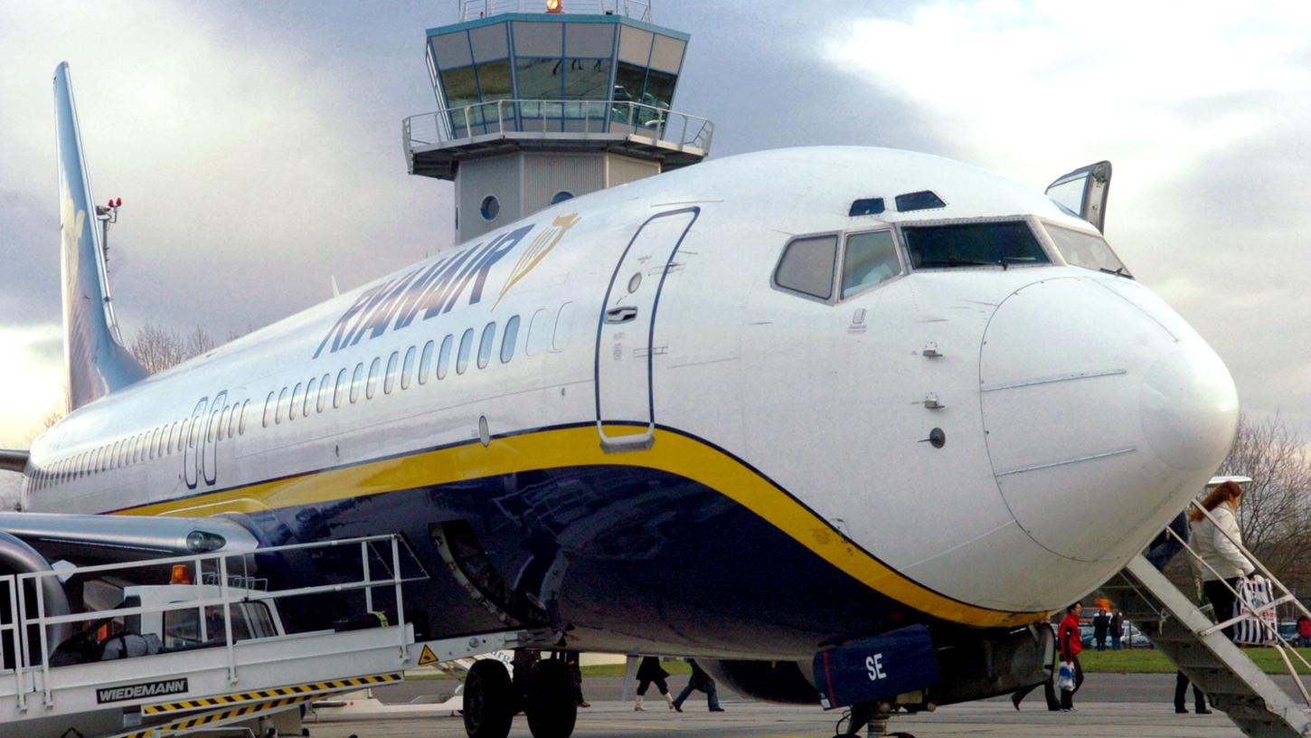 Ryanair annulliert viele Flüge, darunter auch die Verbindung von Nürnberg nach Mailand.