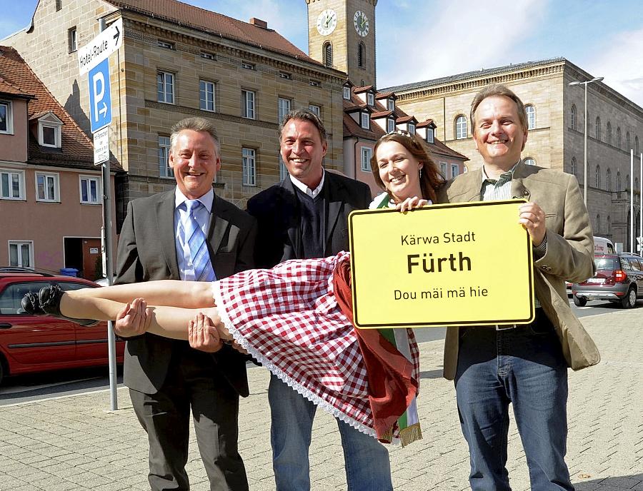 Fürth verwandelt sich wieder in die Kärwa-Stadt