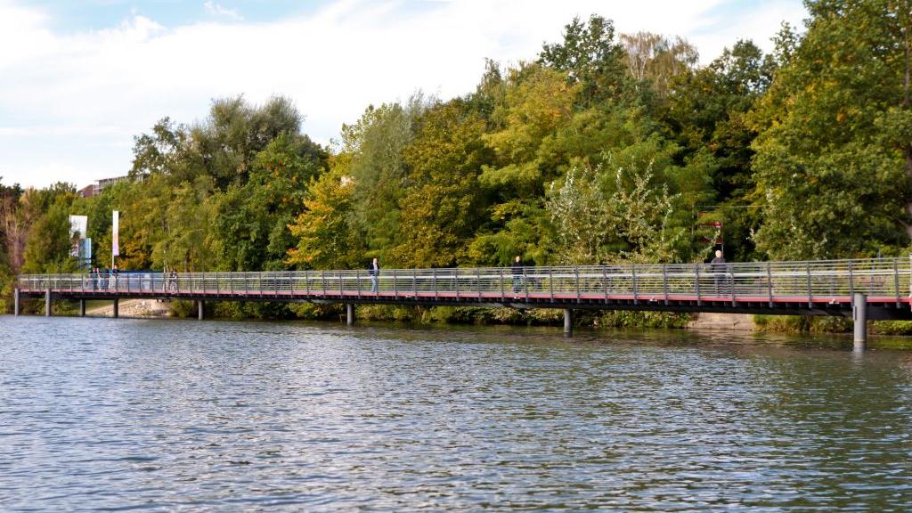 Erst im dritten Quartal 2019 soll die Umweltstation am Wöhrder See stehen.