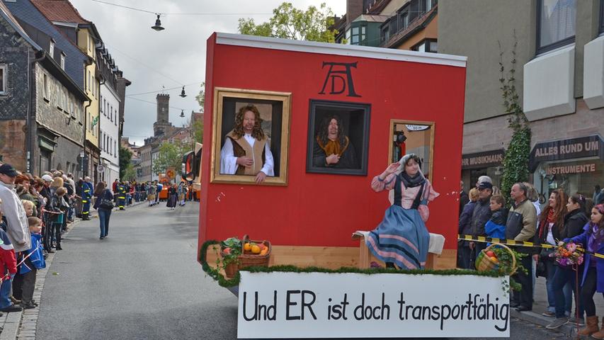 Und er (Albrecht Dürer) ist doch transportfähig!