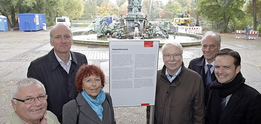 Neptunbrunnen: Irrfahrten des Meeresgottes