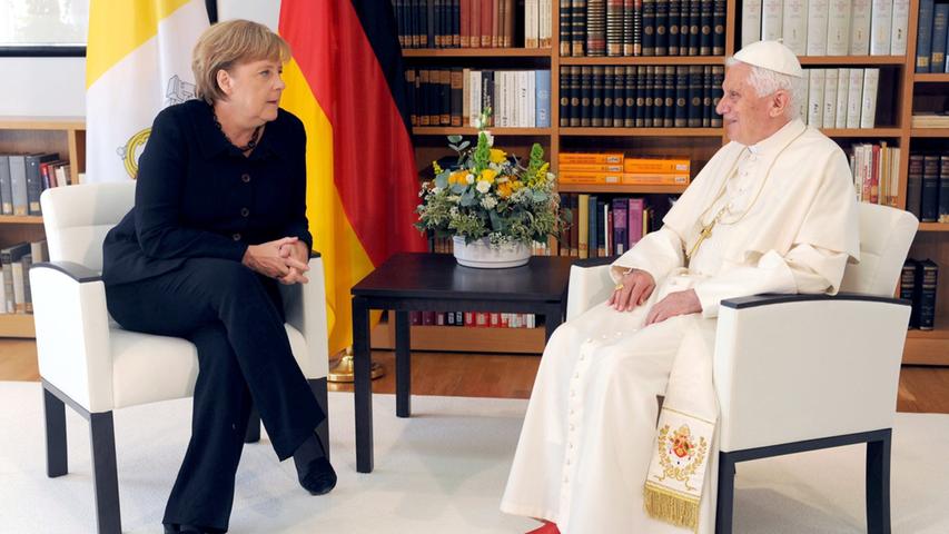 Auf dem Besuchsprogramm stand 2011 auch ein Treffen mit Angela Merkel. Beide respektieren sich trotz einiger Meinungsunterschiede.