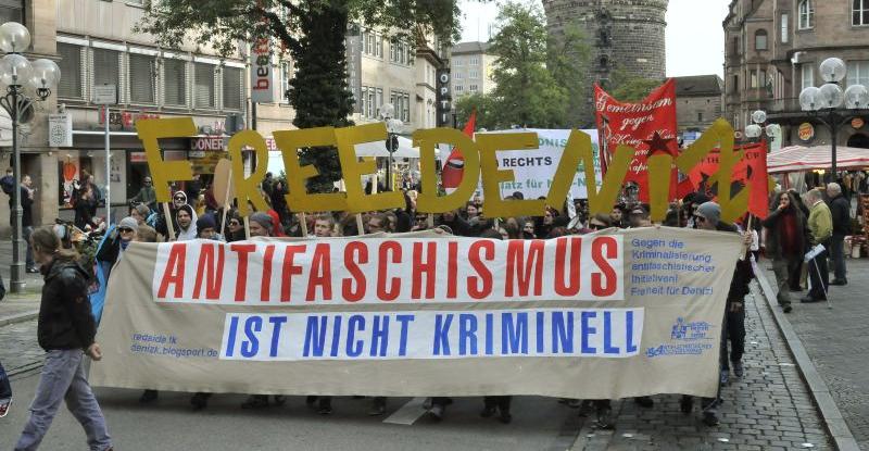 Antifa-Demo in Nürnberg verläuft friedlich