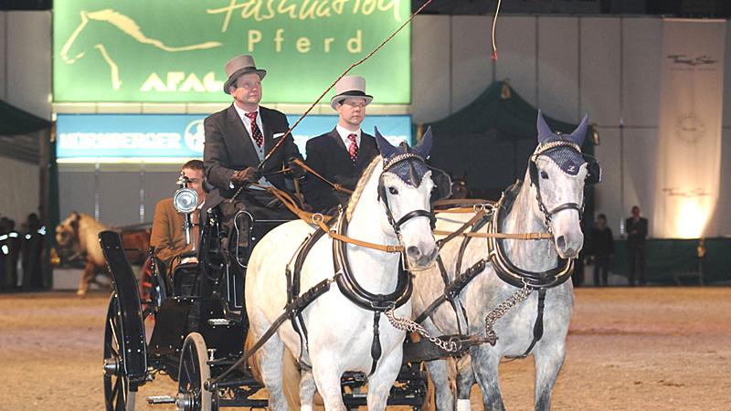 Die Shows in der Frankenhalle sind der Höhepunkt der Messe "Faszination Pferd".