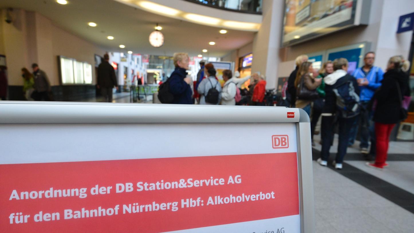Null Promille am Nürnberger Hauptbahnhof