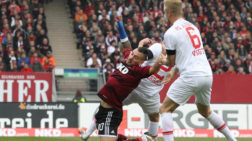 Nichts Halbes und nichts Ganzes: Club spielt 0:0 gegen Augsburg