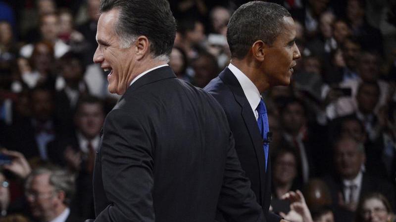 Insgesamt drei TV-Duelle lieferten sich Mitt Romney und Barack Obama bereits. Danach gingen beide wieder getrennte Wege und widmeten sich dem Wahlkampf vor Ort in amerikanischen Großstädten.