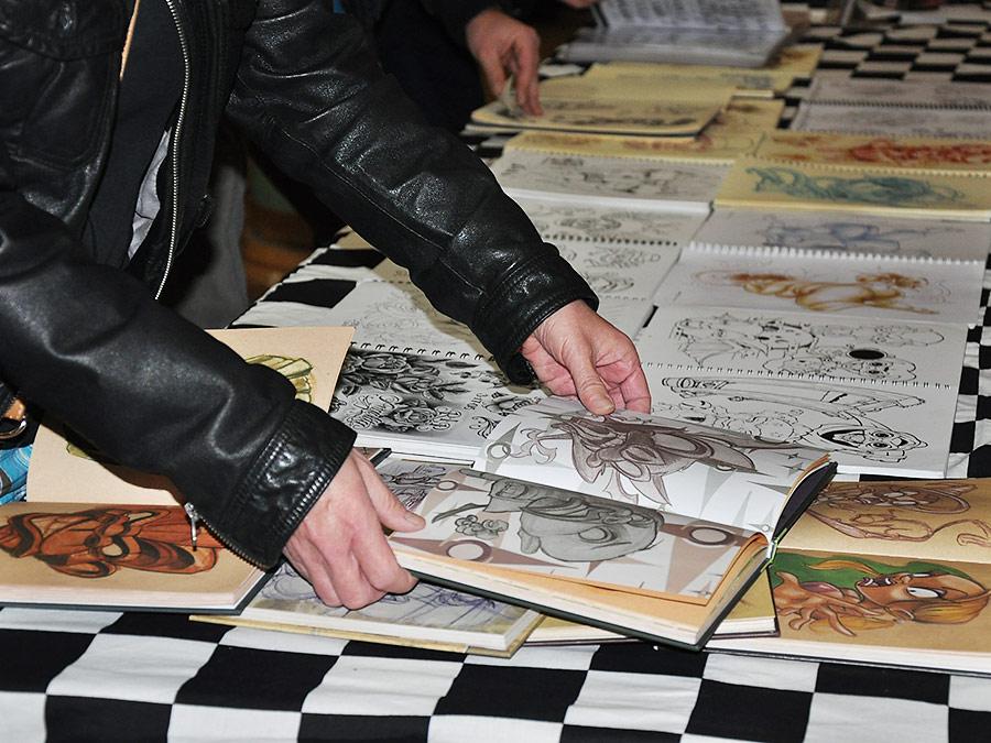 Internationale Künstler auf der Tattoo Convention Ansbach nordbayern.de