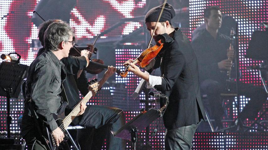 Beatles, Nirvana, Queen und Coldplay: Die "Rock Anthems" sind David Garretts Leiblingslieder, für Geige und Orchester neu arrangiert.