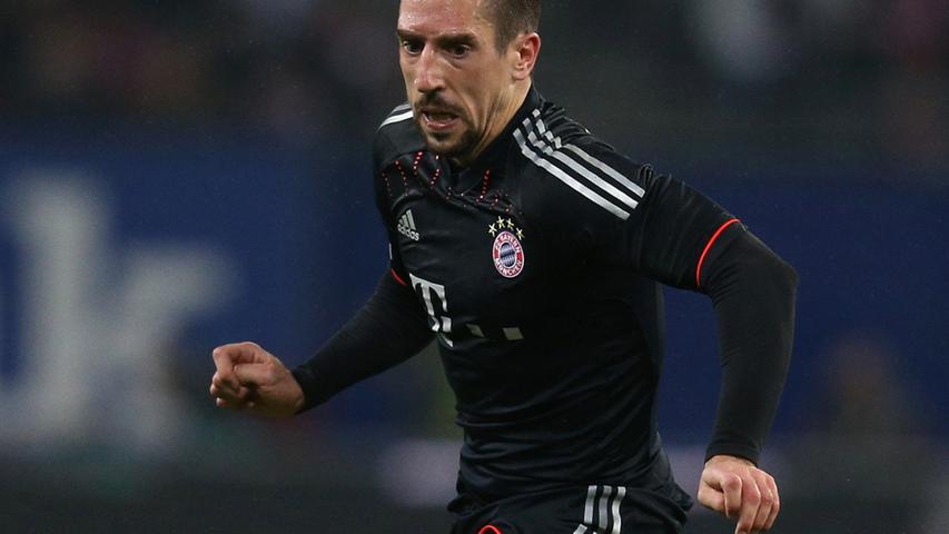 … Franck Ribery auch in dieser Saison in blendender Verfassung ist und die Club-Abwehr deshalb wieder schwindelig spielen wird.