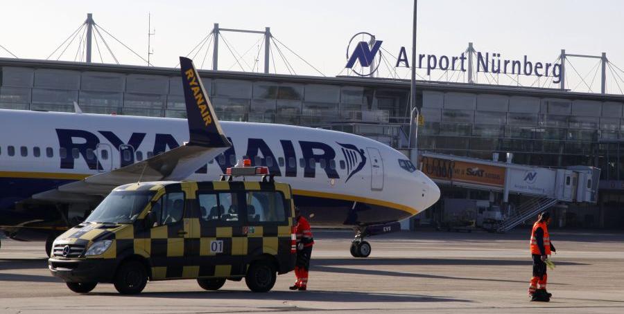Ryanair verstärkt den Nürnberger Flughafen