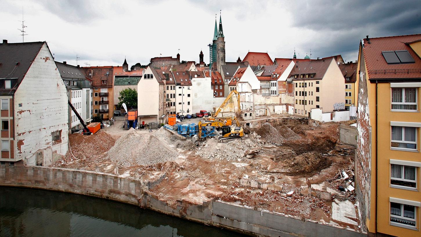 Beim Augustinerhof geht es nach jahrelangem Stillstand endlich voran.