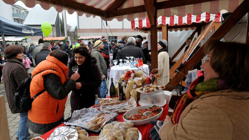 Beschaulicher Budenzauber: Weihnachtsmarkt in Mögeldorf