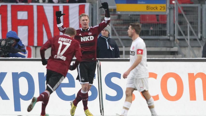 Drei Punkte für den Winterspeck: Club siegt gegen Düsseldorf