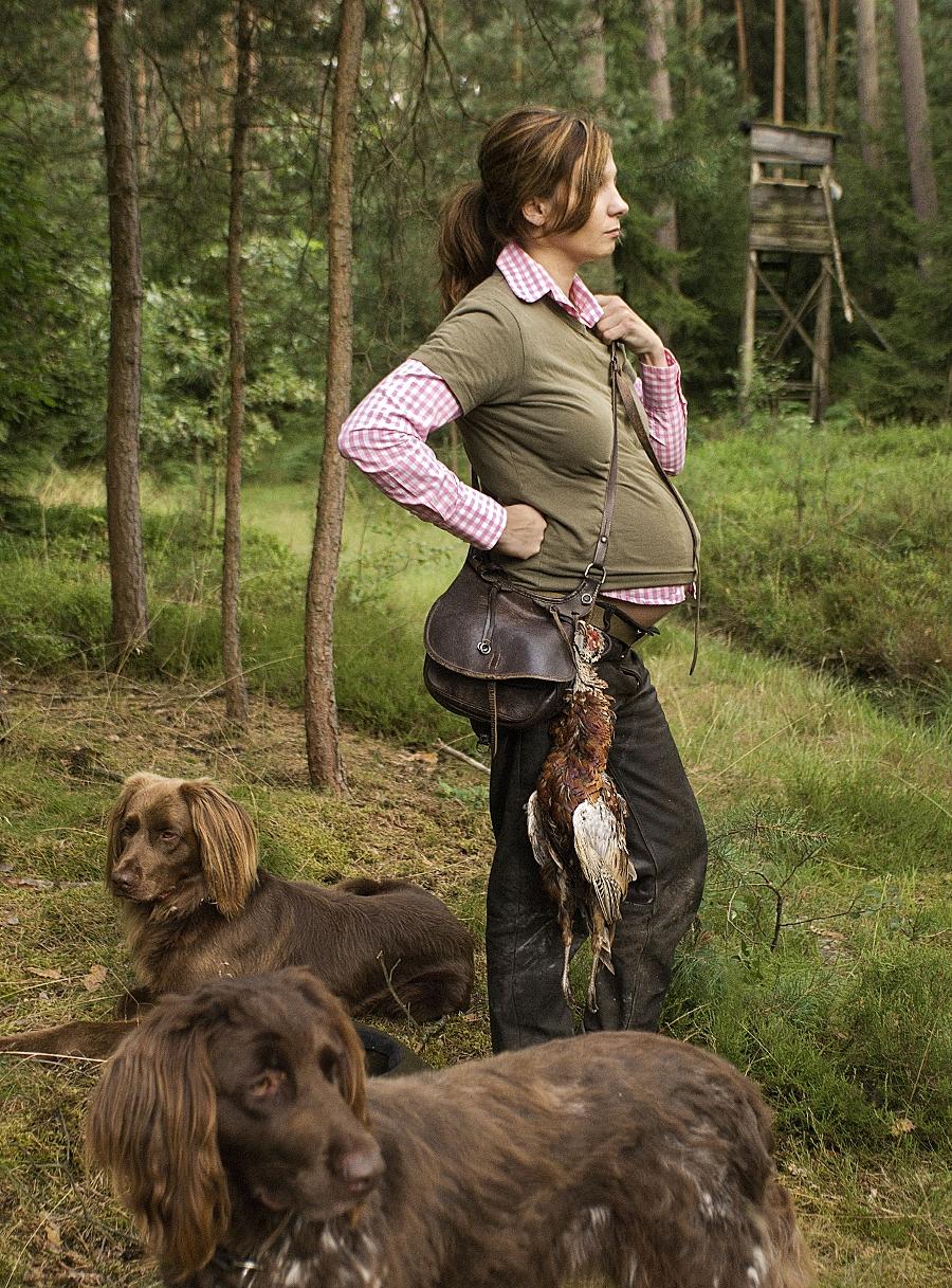 Schwangere Jagerin Auf Der Pirsch Forchheim Nordbayern De