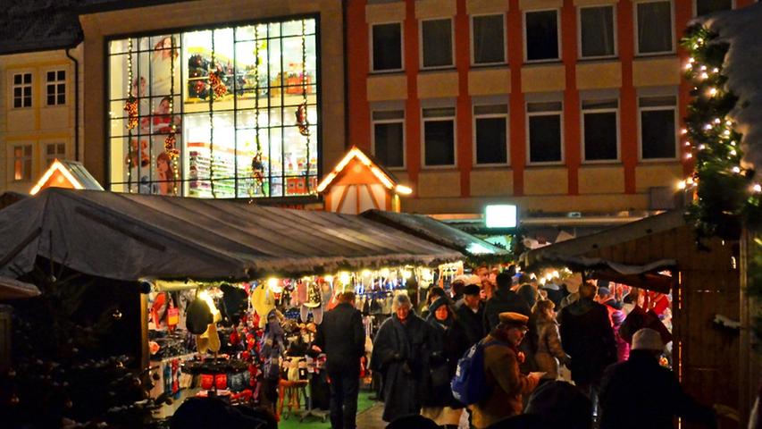 Lebkuchen, Früchtebrot und Glühwein: Der Weihnachtsmarkt in Bamberg