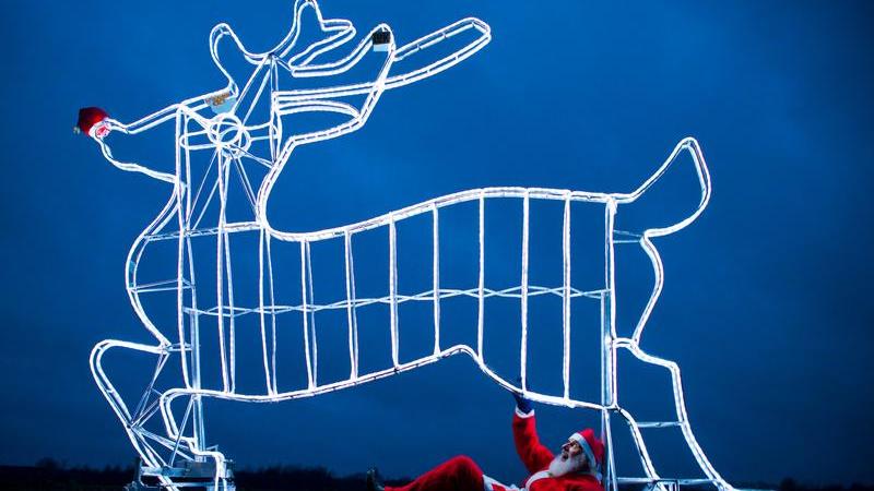 Der rotnasige Rudolf, das wohl bekannteste Rentier der Welt, wurde als Protagonist für das Weihnachts-Malbuch eines amerikanischen Kaufhauses im Jahr 1939 erschaffen.