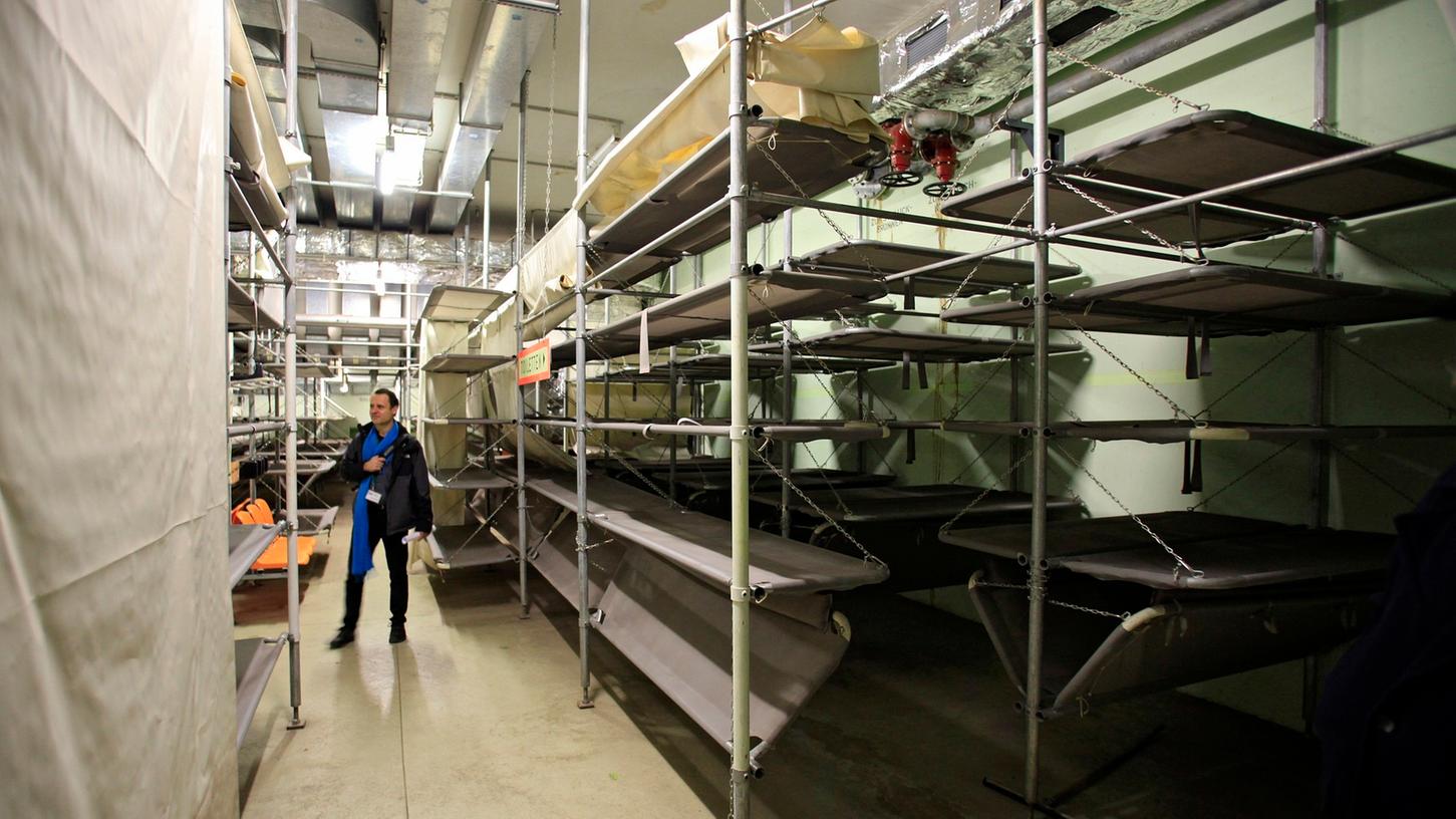 Der Bunker unter dem Hauptbahnhof sollte einst 2500 Menschen Platz bieten.