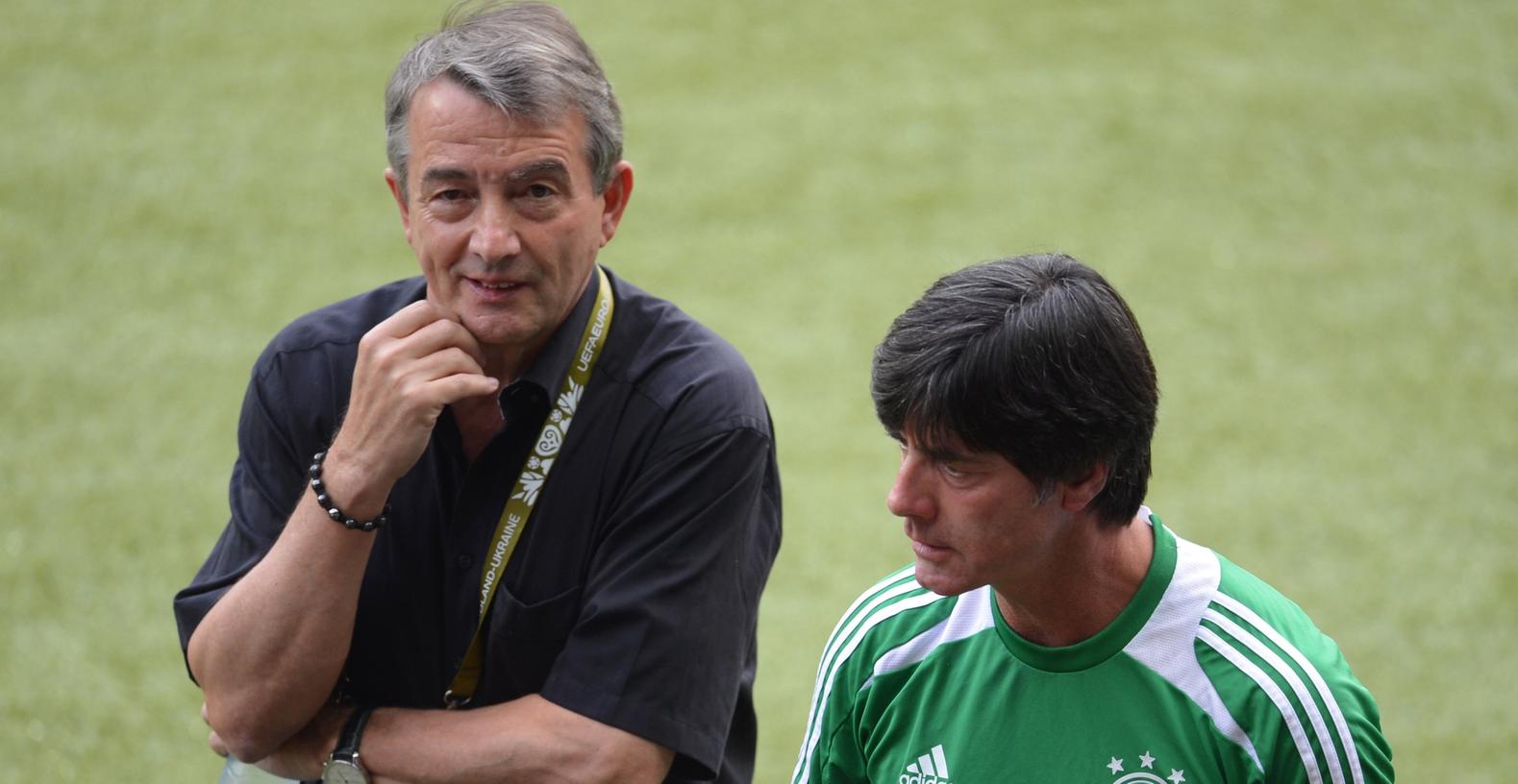 Wolfgang Niersbach ist sicher, dass Joachim Löw die Nationalmannschaft zur EM führen wird.