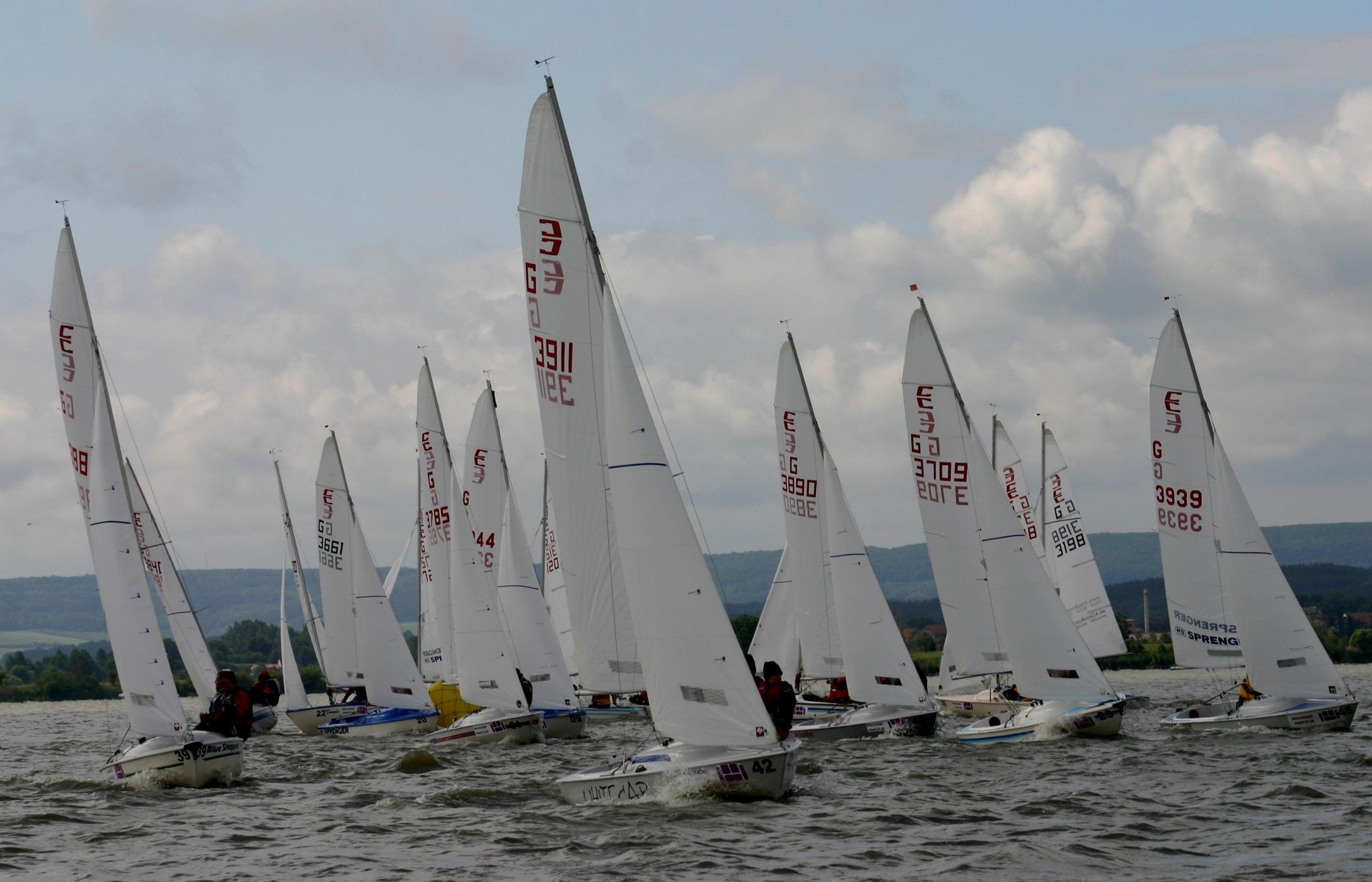 Voller Terminplan für die Segler Nordbayern