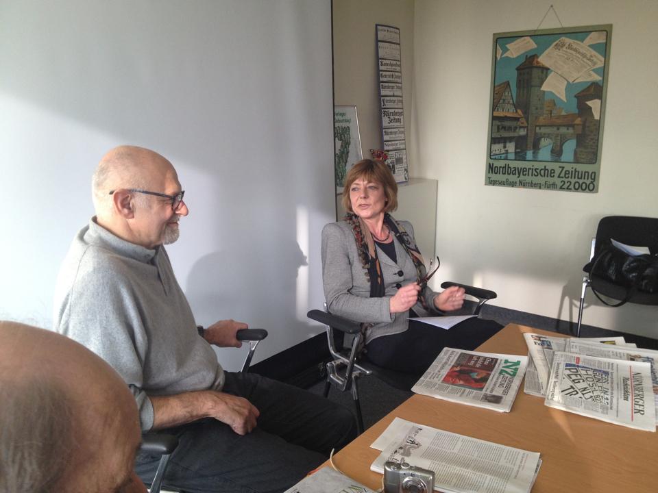 Gauck fordert in Nürnberg offene Herzen für Zuwanderer