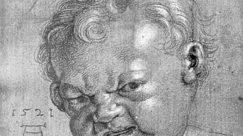 Albrecht Dürers "Weinender Engel", aus der Sammlung Blasius. Professor Dr. Rudolf Steglich mit einem Clavichord. (Zum Artikel: "Planmäßige Erweiterung des Museums")