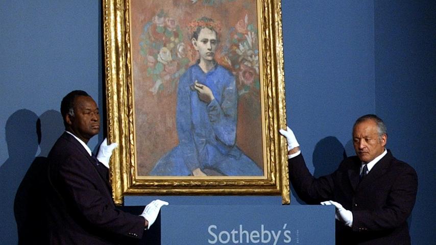 Auch Platz acht geht an den großen spanischen Maler Picasso: Sein Gemälde "Junge mit Pfeife" wurde 2004 bei Sotheby’s in New York für 104,2 Millionen US-Dollar versteigert.
