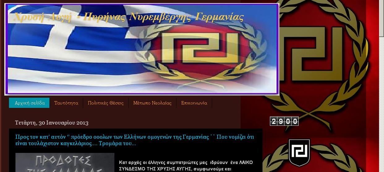Neonazi-Partei „Chrysi Avgi“ beunruhigt die Gemeinde 