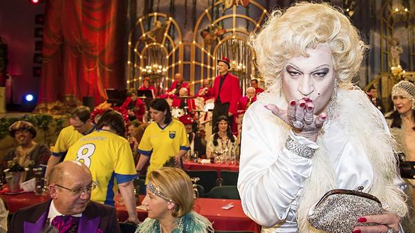 2013 gibt Söder eine überzeugende Marilyn Monroe. Selbstironisch und humorvoll - so kennt man ihn.