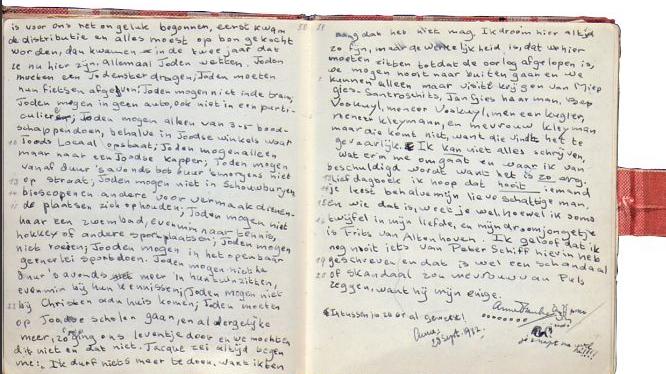 Das Mädchen schrieb ihre Erlebnisse und Gedanken über diese Zeit in einem Tagebuch nieder.