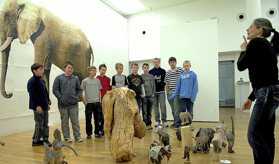 Alarmstimmung in der Kunstgalerie