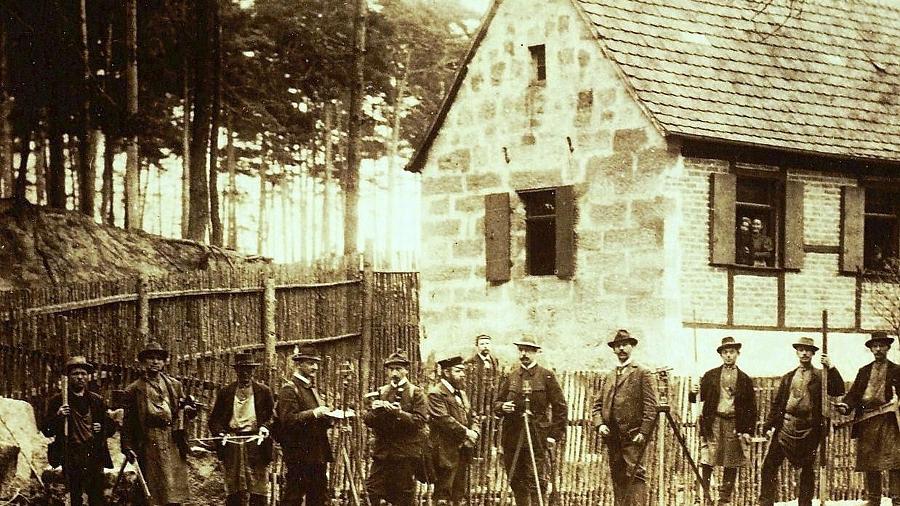 Das Wirtshaus in der Ohrwaschel – genau vor 100 Jahren abgerissen