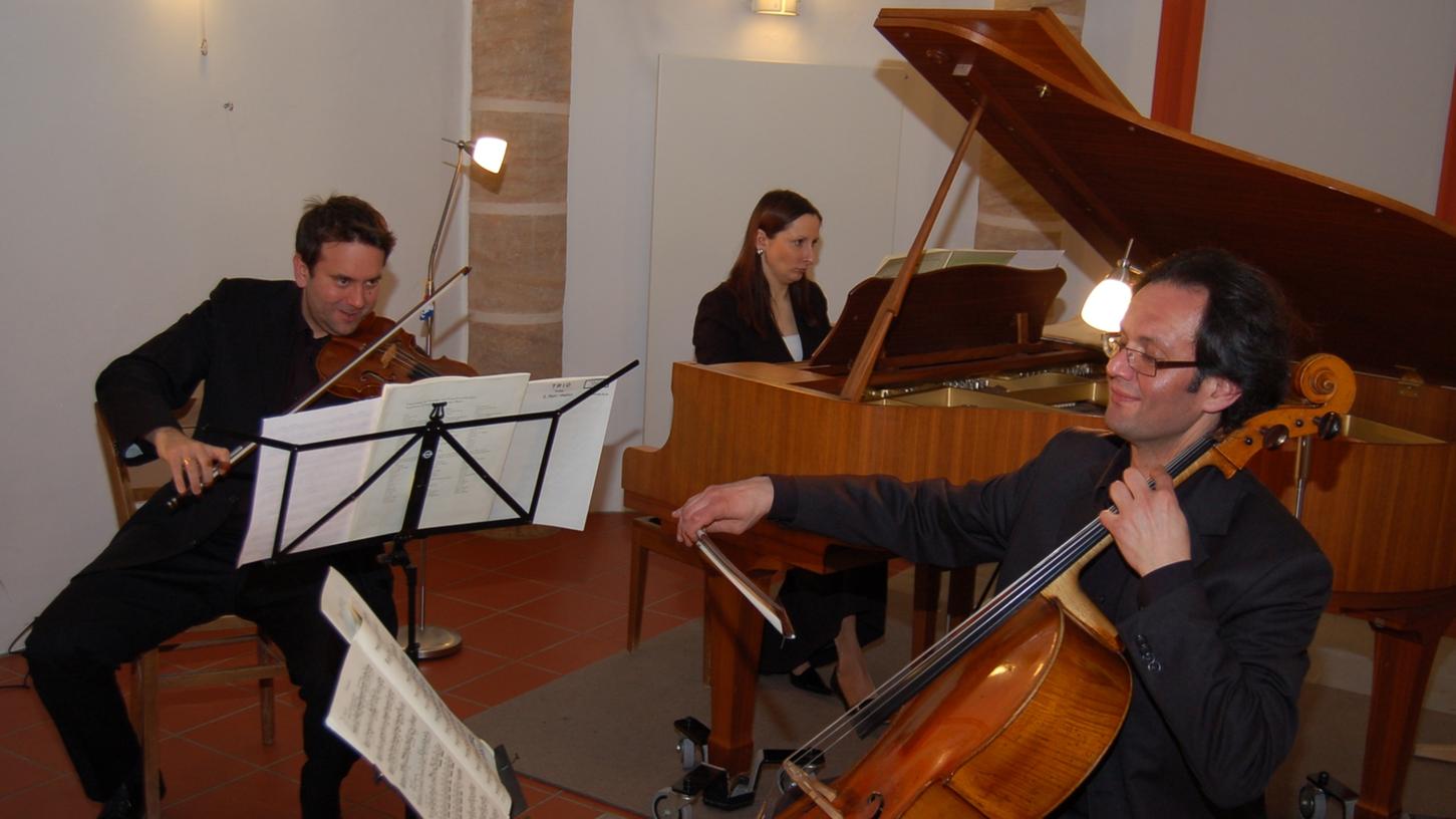 Erlanger Klaviertrio bewies seine Ausdruckskraft Erlanger Klaviertrio bewies seine Ausdruckskraft
