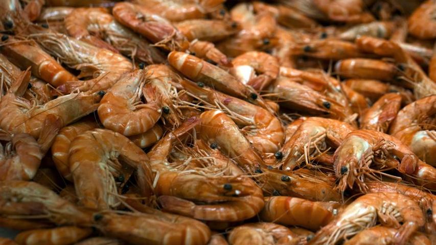 In Shrimps aus China wurde das hierzulande verbotene Antibiotikum Chloramphenicol nachgewiesen. Daraufhin verbot die Europäische Union die Einfuhr.