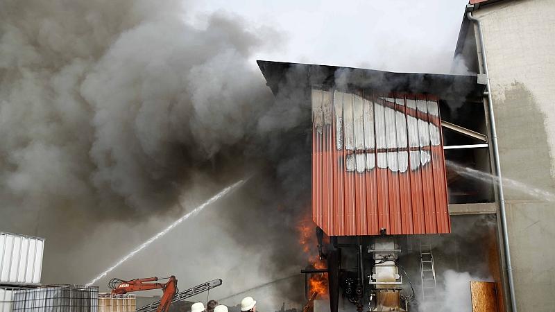 Bildergalerie: Großbrand in Elsenberg bei Forchheim