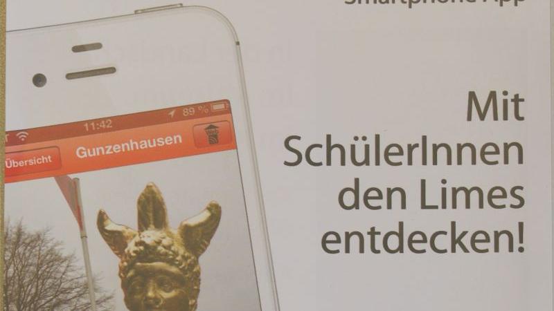 Den Limes mit der Smartphone-App erkunden Den Limes mit der Smartphone-App erkunden
