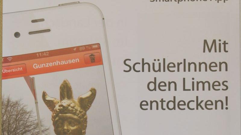 Den Limes mit der Smartphone-App erkunden