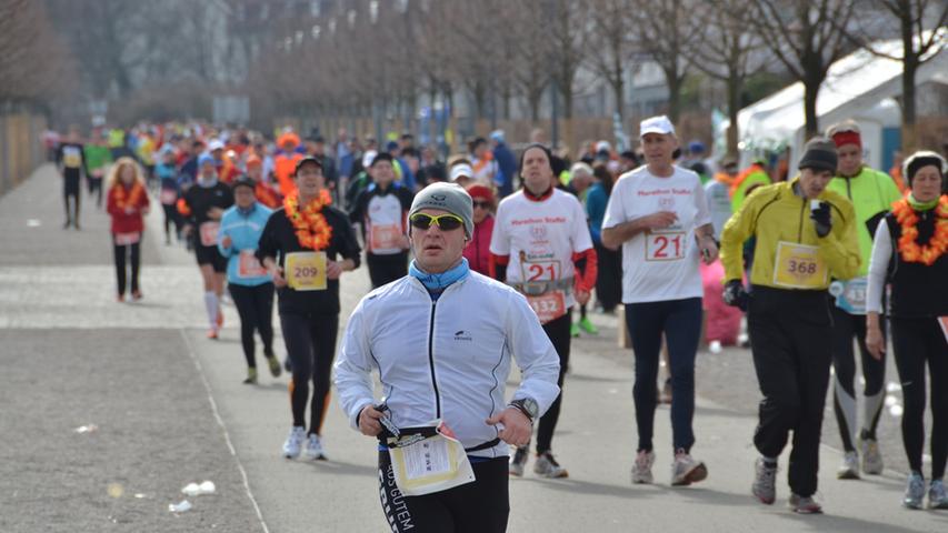 Sport und Spaß beim Down-Syndrom-Marathon 2013 in Fürth